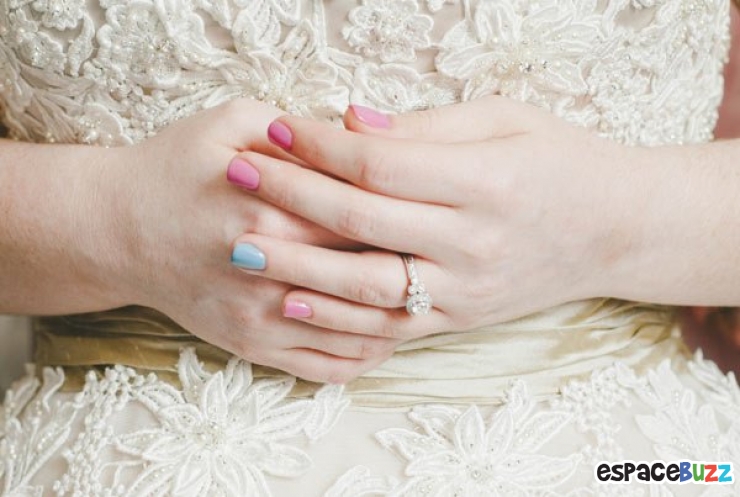 Illustration de l'article : 8 manucures originales juste pour votre mariage!