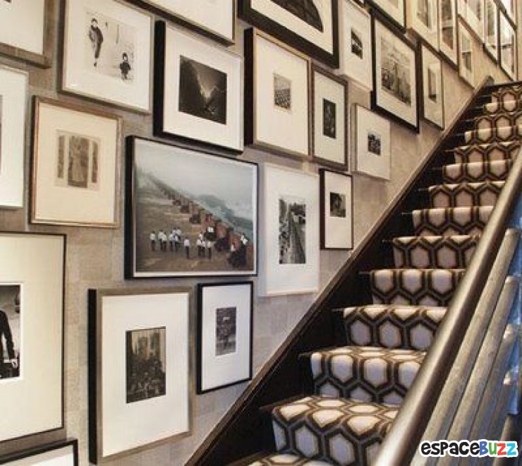 17 idées de décorations pour vos escaliers! Papier Escalier idées Peint