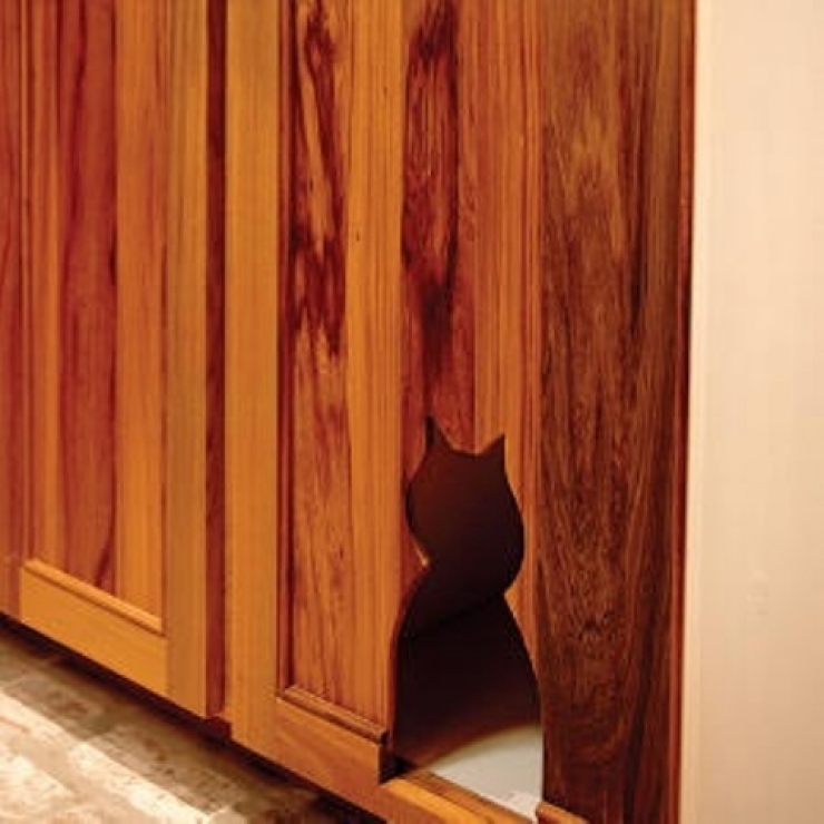 Illustration de l'article : Besoin de cacher la litière de votre chat ? Voici 34 idées qui devraient vous intéresser !