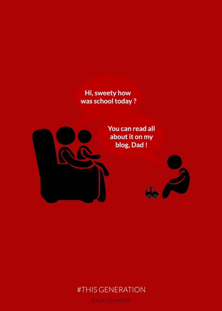 Illustration de l'article : 24 illustrations dénonçant notre addiction aux nouvelles technologies