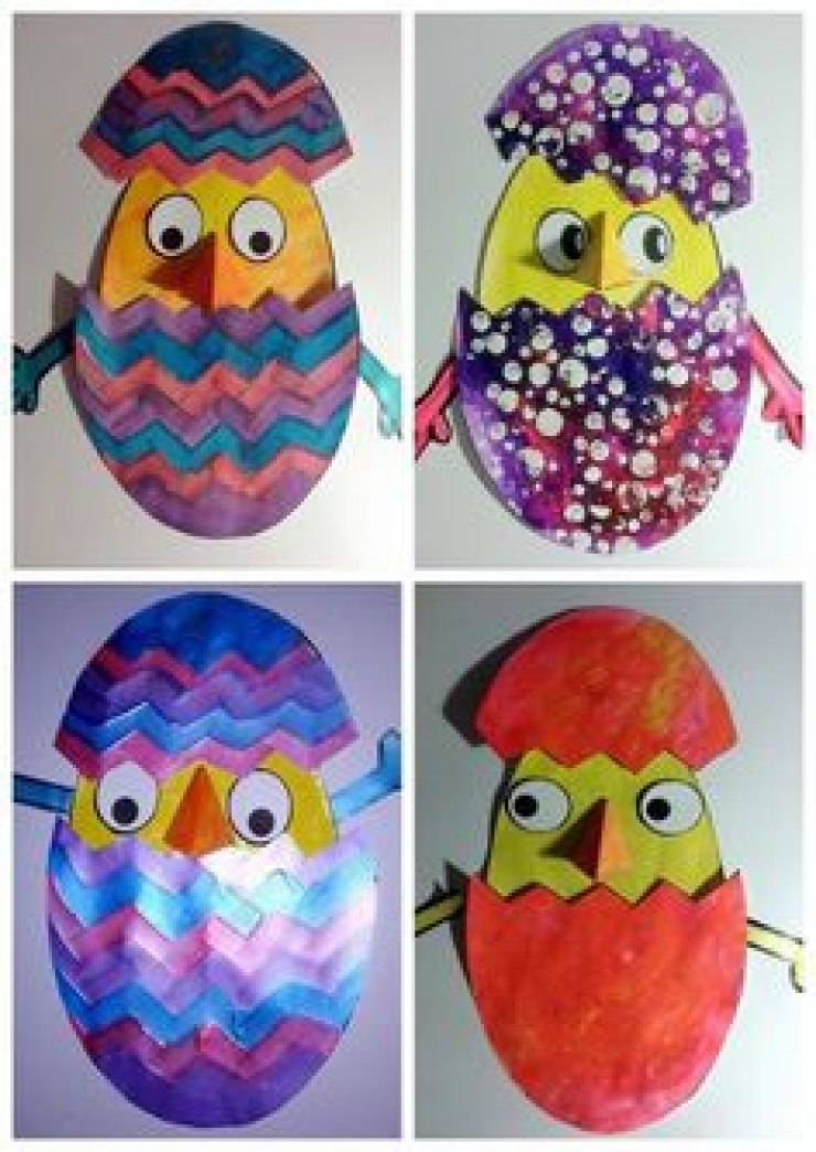 43 idées de bricolages sur le thème de Pâques... De quoi occuper les