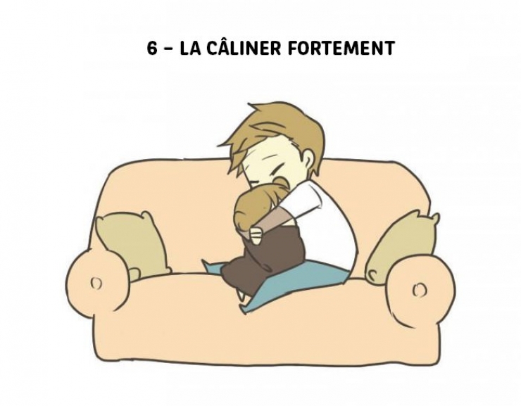 En 10 étapes, cette illustratrice nous montre le meilleur moyen de prendre soin de quelqu’un de
