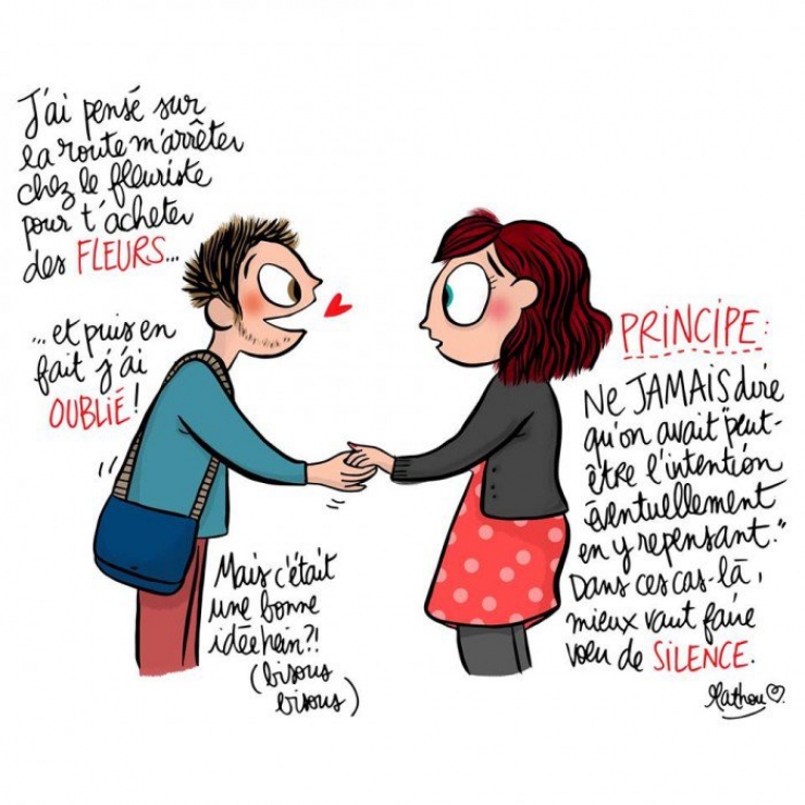 Ces 15 dessins traduisent très bien la vie de couple au