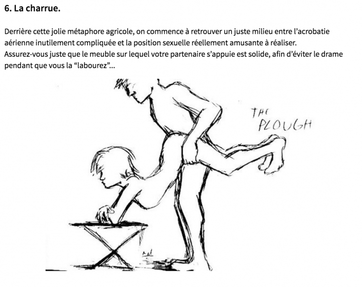 Illustration de l'article : 15 positions du K@masutra, classées des plus dingues et risquées, aux plus agréables et incroyables ! Suis-je la seule à n'avoir jamais été tentée par les positions 4 et 5 ?