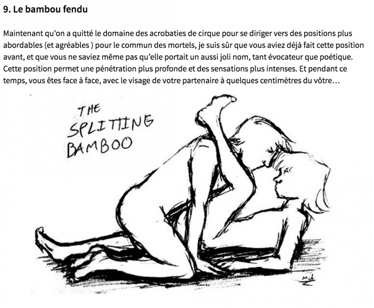 Illustration de l'article : 15 positions du K@masutra, classées des plus dingues et risquées, aux plus agréables et incroyables ! Suis-je la seule à n'avoir jamais été tentée par les positions 4 et 5 ?