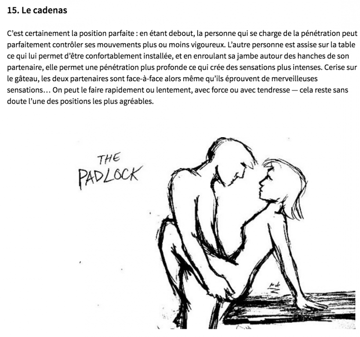 Illustration de l'article : 15 positions du K@masutra, classées des plus dingues et risquées, aux plus agréables et incroyables ! Suis-je la seule à n'avoir jamais été tentée par les positions 4 et 5 ?