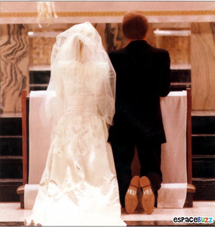 Illustration de l'article : 29 photos de mariage complètement dingue!