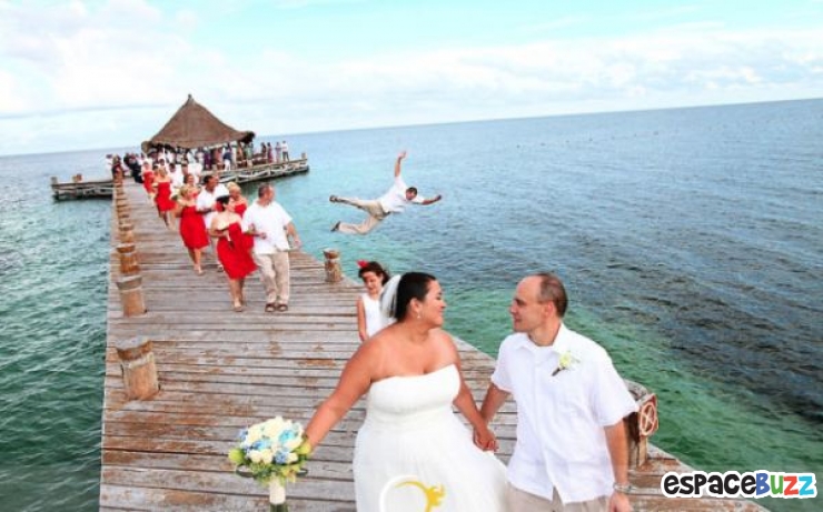 Illustration de l'article : 29 photos de mariage complètement dingue!