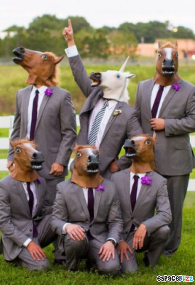 Illustration de l'article : 29 photos de mariage complètement dingue!