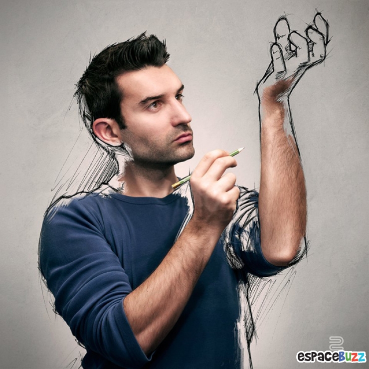 Illustration de l'article : Découvrez 10 oeuvres de Sébastien Del Grosso, cet artiste français qui mélange photos et dessins