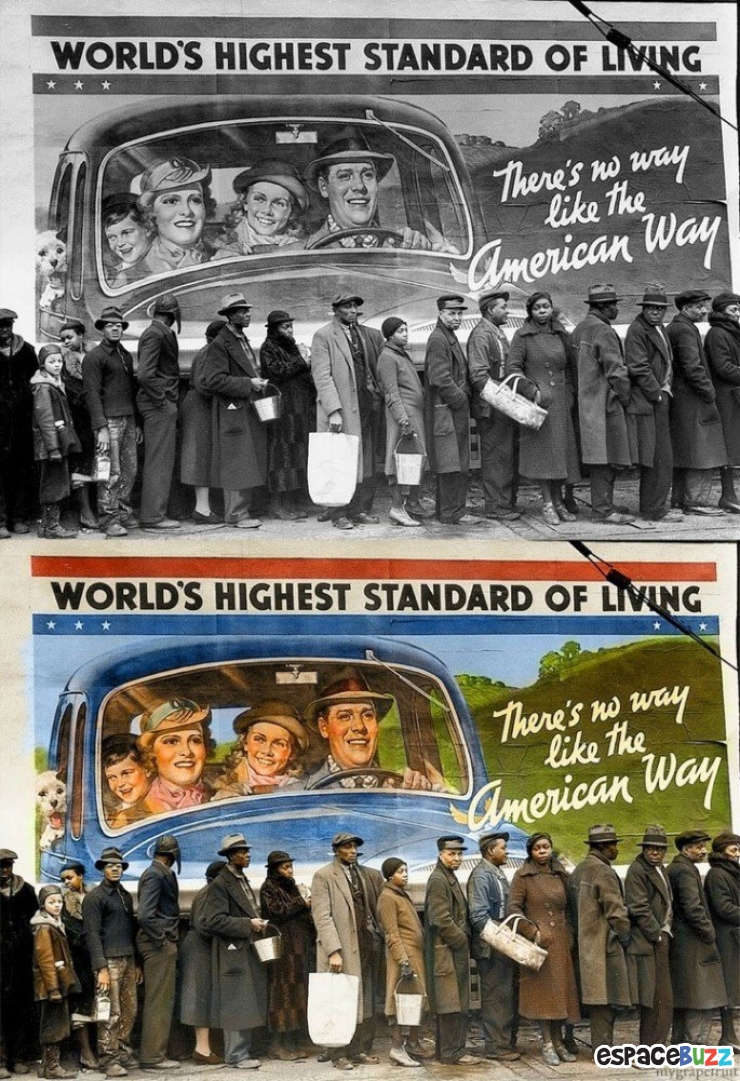 Illustration de l'article : 14 clich&eacute;s en noir et blanc auxquels l'on a simplement ajout&eacute; la couleur