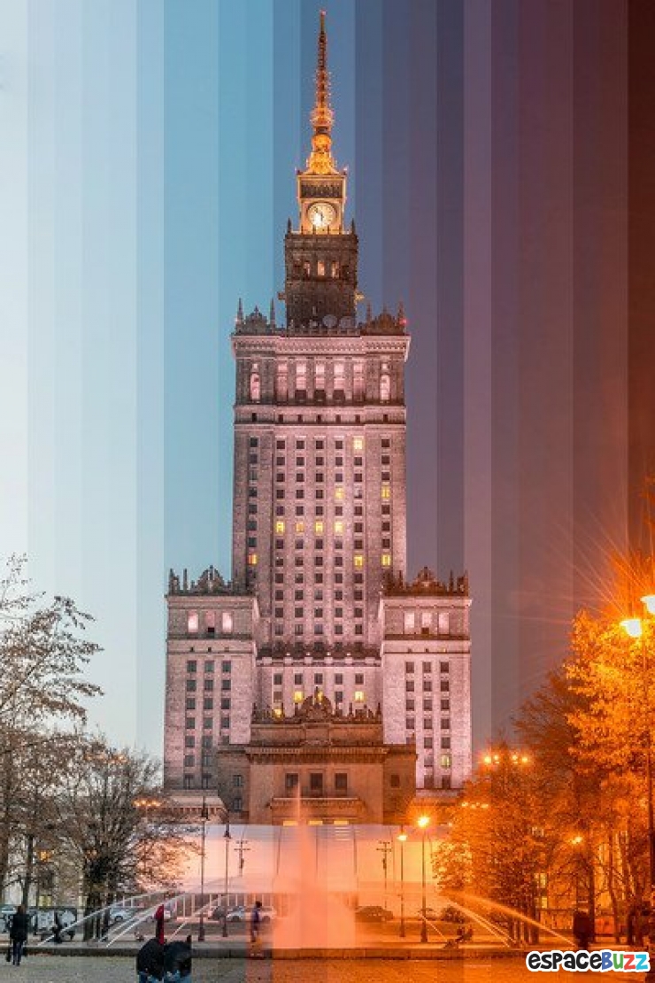 Illustration de l'article : 11 photos de villes passant graduellement du jour à la nuit, par Richard Silver