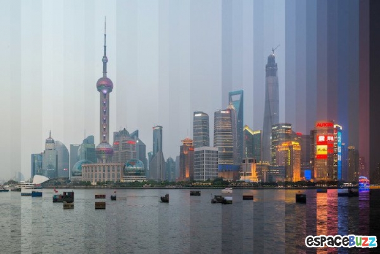 Illustration de l'article : 11 photos de villes passant graduellement du jour à la nuit, par Richard Silver