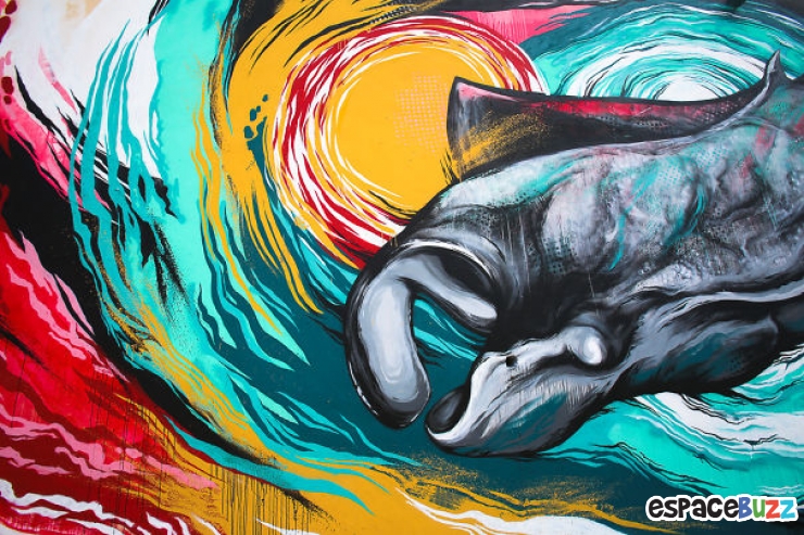 Illustration de l'article : 10 oeuvres de street art pour la sauvegarde des fonds marins