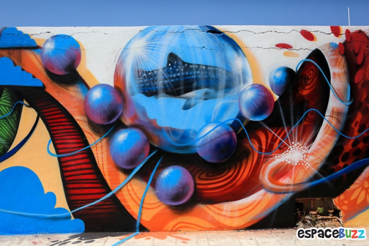 Illustration de l'article : 10 oeuvres de street art pour la sauvegarde des fonds marins