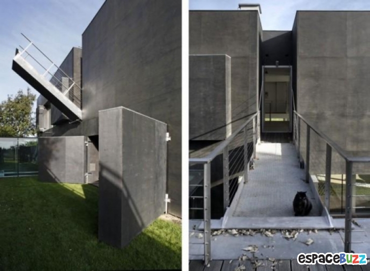 Illustration de l'article : Cette étrange maison se tranforme en véritable bunker