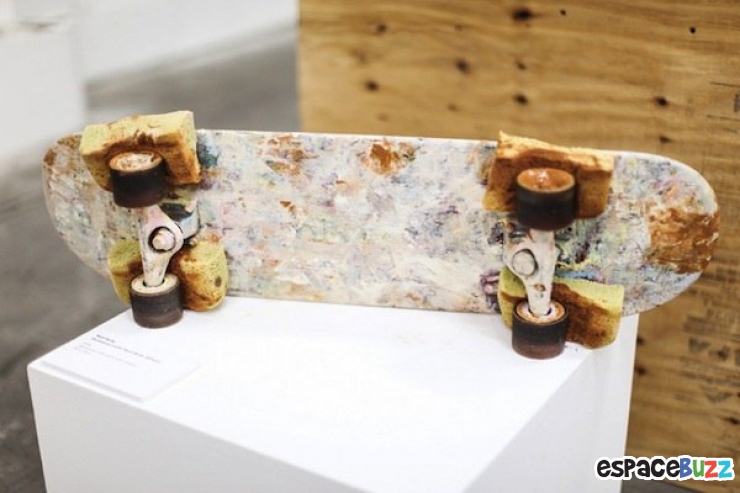 Illustration de l'article : Matt Reilly, l'artiste qui peignait avec son skate