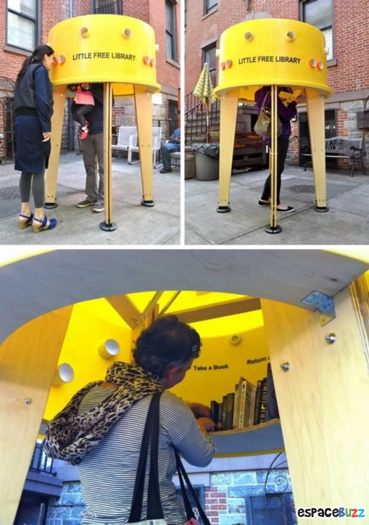 Illustration de l'article : 10 bibliothèques vraiment pas comme les autres