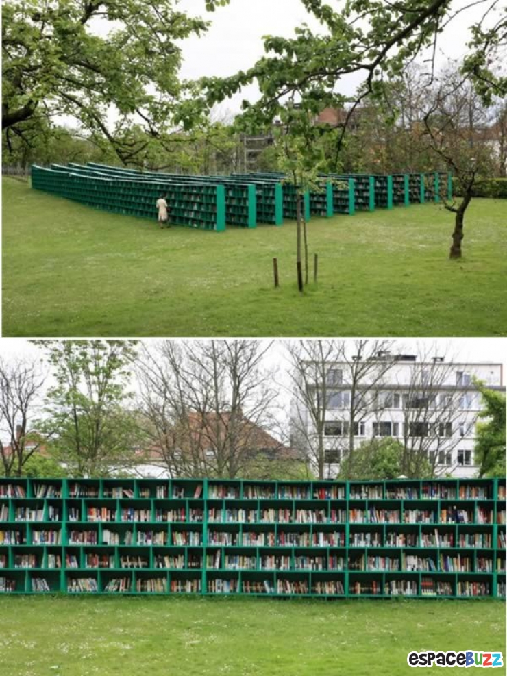 Illustration de l'article : 10 bibliothèques vraiment pas comme les autres