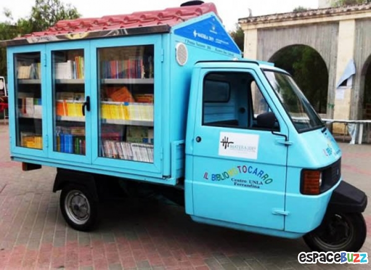 Illustration de l'article : 10 bibliothèques vraiment pas comme les autres