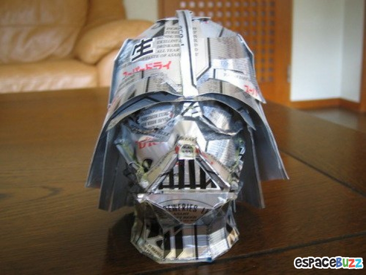 Illustration de l'article : L'artiste Makaon réalise ses scultpures à partir de... canettes! Voici 14 de ses surprenantes créations