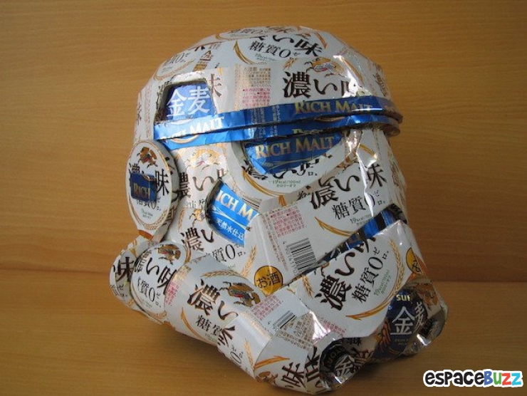 Illustration de l'article : L'artiste Makaon réalise ses scultpures à partir de... canettes! Voici 14 de ses surprenantes créations