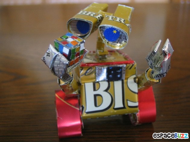 Illustration de l'article : L'artiste Makaon réalise ses scultpures à partir de... canettes! Voici 14 de ses surprenantes créations