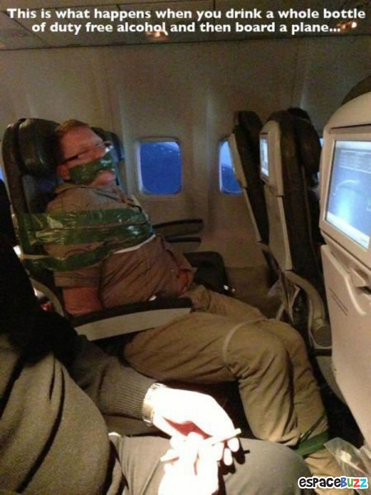 Illustration de l'article : Top 15 des passagers les plus étranges rencontrés dans un avion!