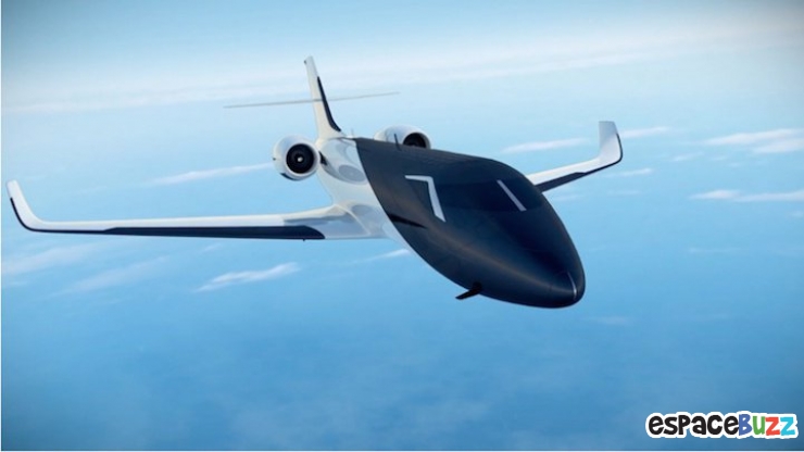 Illustration de l'article : Découvrez Ixion, un concept de jet privé qui en met plein la vue