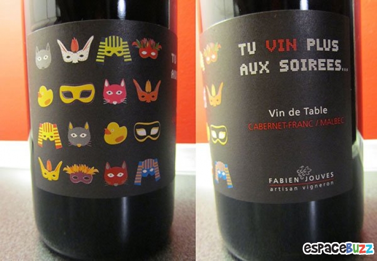 Illustration de l'article : 12 étiquettes de vin complètement loufoques