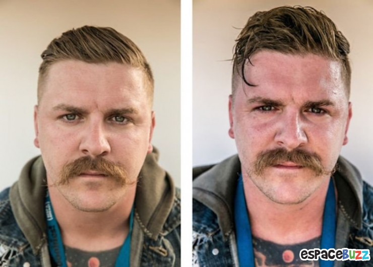 Illustration de l'article : 8 photos de musiciens de rock et de metal avant et apr&egrave;s leurs concerts