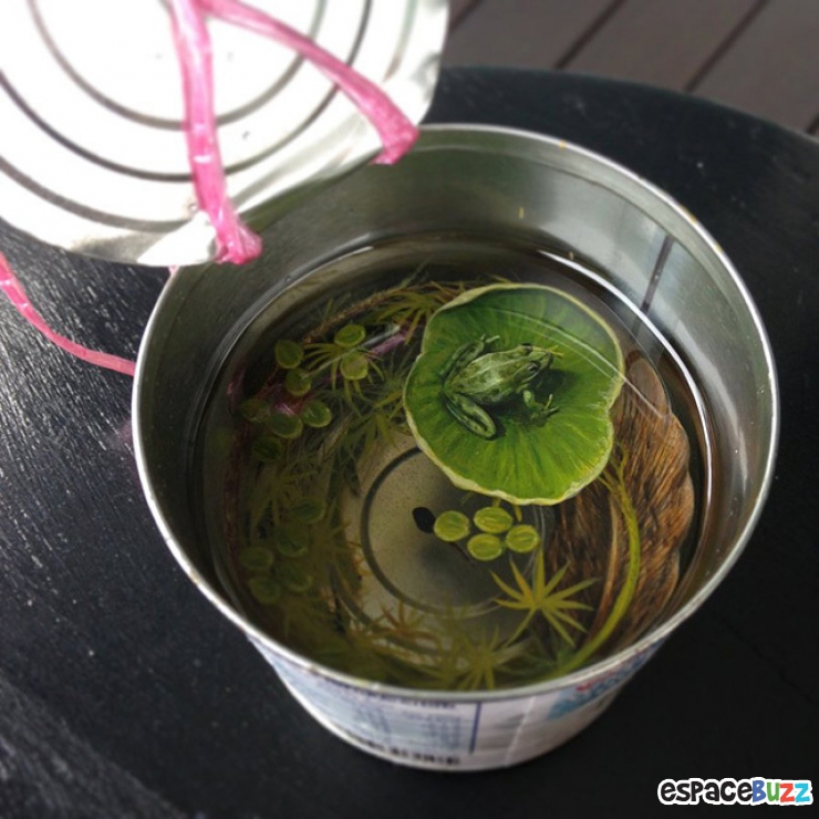 Illustration de l'article : Découvrez les incroyables poissons en 3D et en résine de Keng Lye