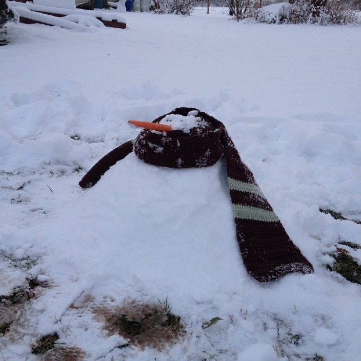 Illustration de l'article : 20 bonhommes de neige qui ressemblent &agrave; tout sauf &agrave; des bonhommes de neige