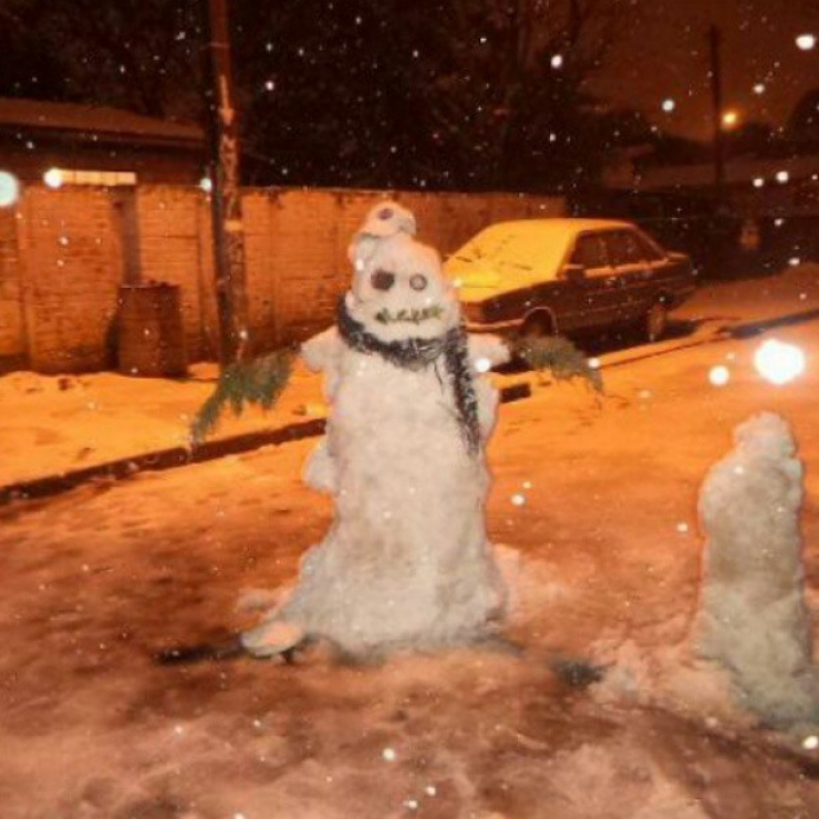 Illustration de l'article : 20 bonhommes de neige qui ressemblent &agrave; tout sauf &agrave; des bonhommes de neige