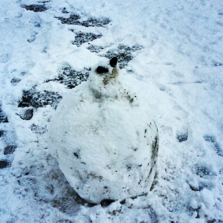 Illustration de l'article : 20 bonhommes de neige qui ressemblent &agrave; tout sauf &agrave; des bonhommes de neige