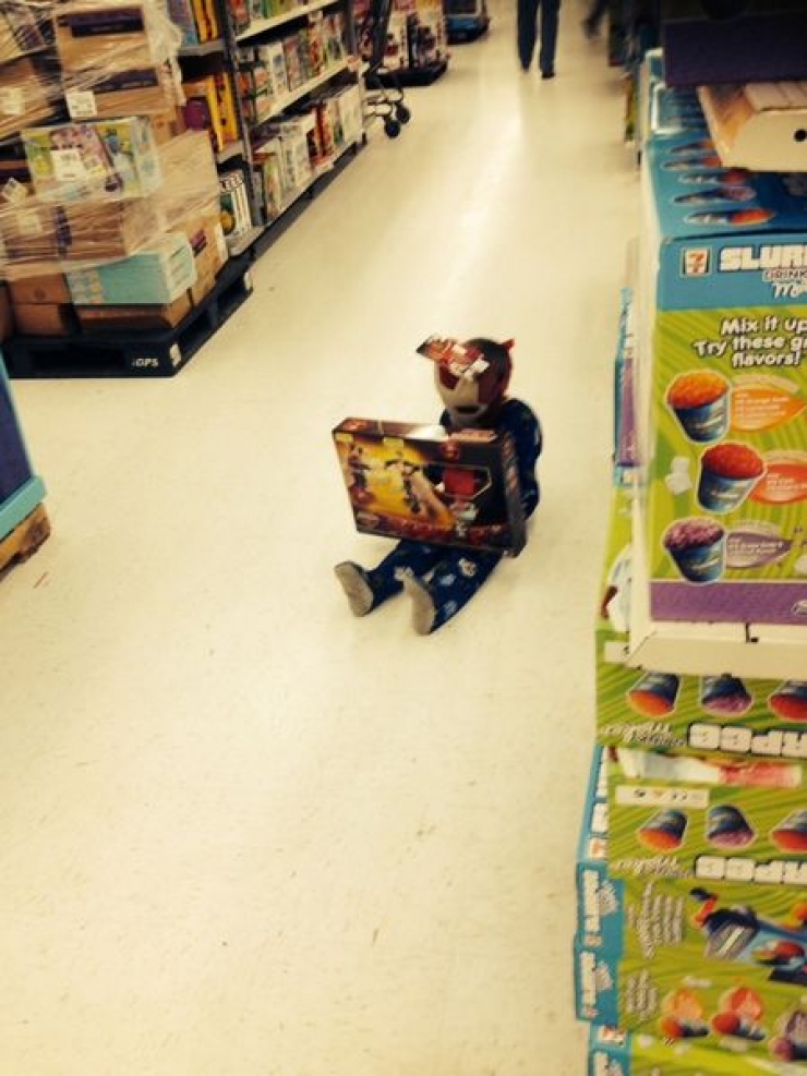Illustration de l'article : 18 images qui prouvent que faire les courses avec ses enfants n'est pas toujours conseillé!