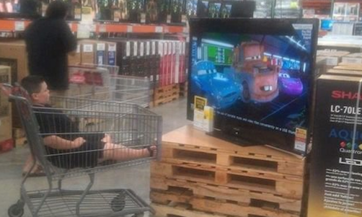 Illustration de l'article : 18 images qui prouvent que faire les courses avec ses enfants n'est pas toujours conseillé!