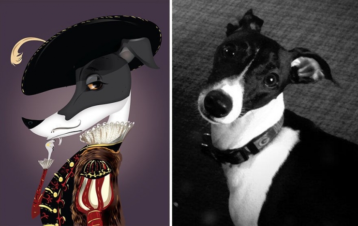 Illustration de l'article : Cette artiste prend des photos d'animaux qu'elle transforme en cartoons pour le plus grand plaisir des enfants! Quel talent!