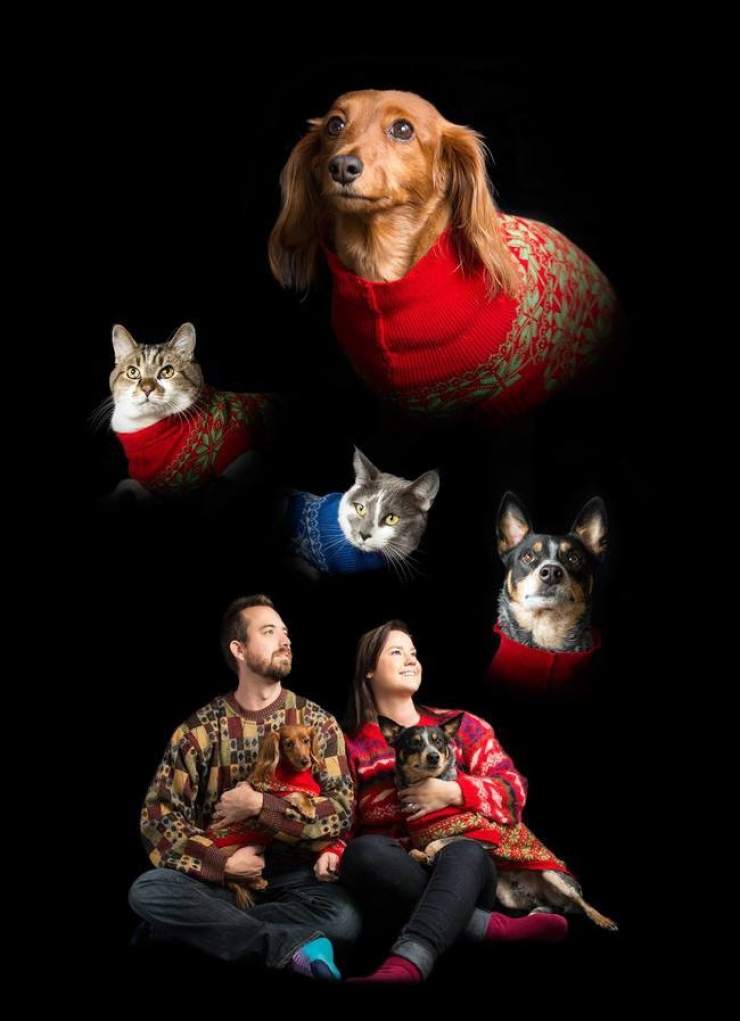 Illustration de l'article : 17 photos de personnes qui sont totalement (voire un peu trop) dans leur trip de No&euml;l