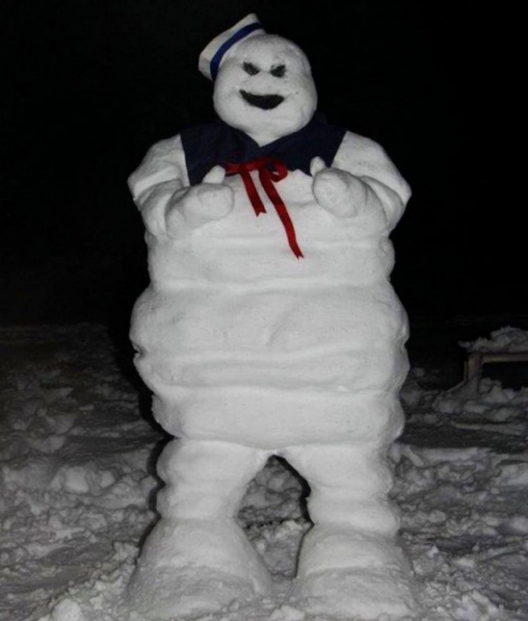 Illustration de l'article : 35 id&eacute;es de bonhommes de neige parmi les plus impressionnants du moment! 