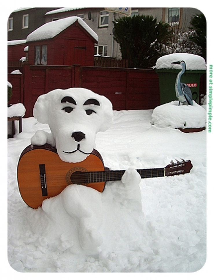 Illustration de l'article : 35 id&eacute;es de bonhommes de neige parmi les plus impressionnants du moment! 