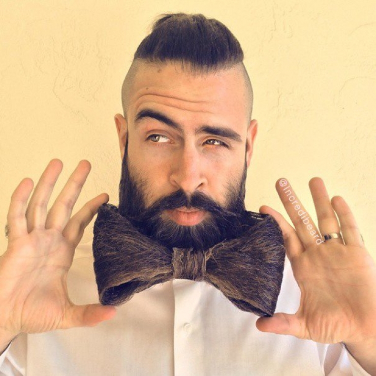 Illustration de l'article : 17 photos d'Incredibeard, l'artiste aux multiples styles de barbe