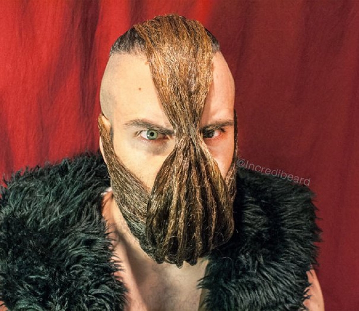 Illustration de l'article : 17 photos d'Incredibeard, l'artiste aux multiples styles de barbe