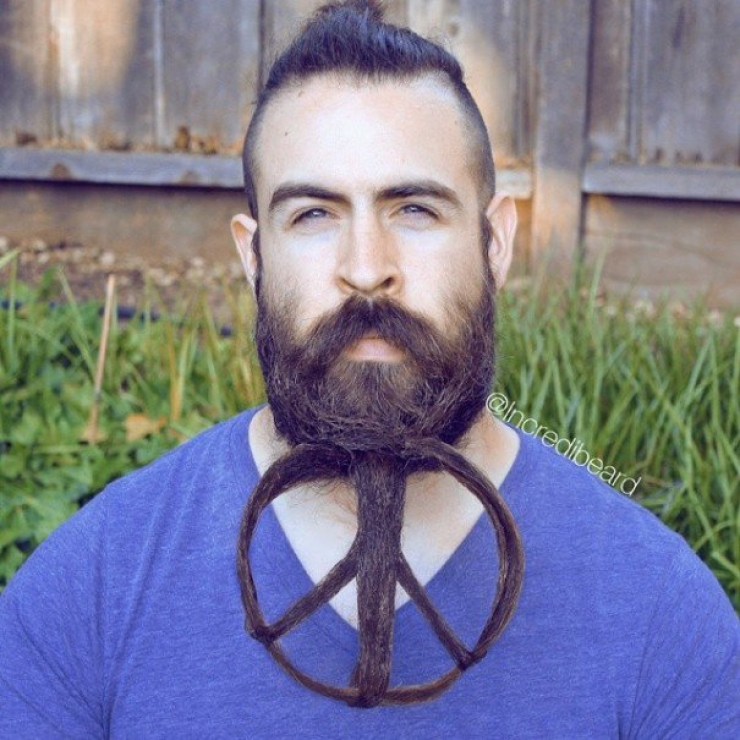 Illustration de l'article : 17 photos d'Incredibeard, l'artiste aux multiples styles de barbe