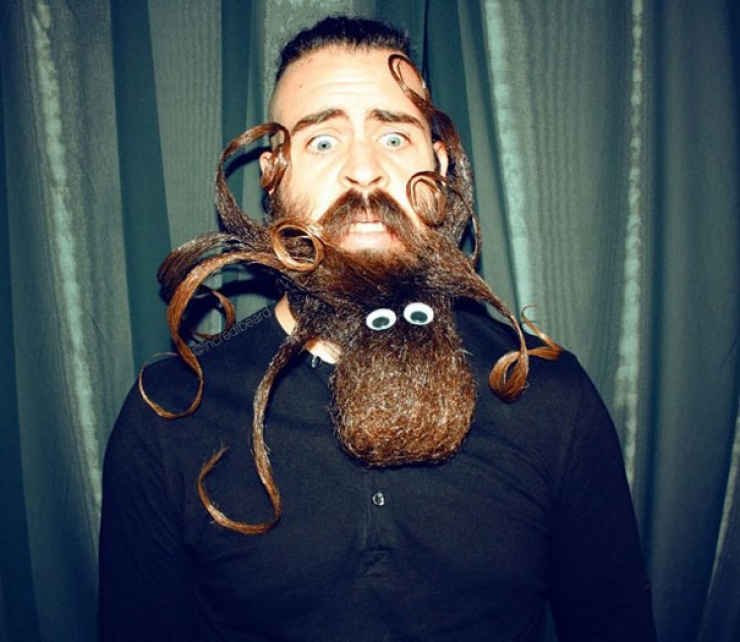Illustration de l'article : 17 photos d'Incredibeard, l'artiste aux multiples styles de barbe