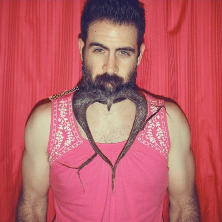 Illustration de l'article : 17 photos d'Incredibeard, l'artiste aux multiples styles de barbe