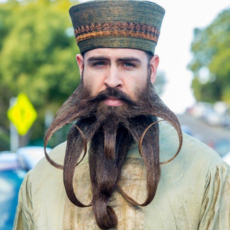 Illustration de l'article : 17 photos d'Incredibeard, l'artiste aux multiples styles de barbe