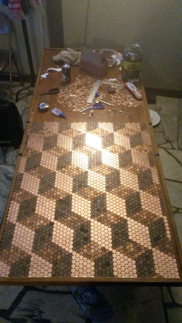 Illustration de l'article : Ce qu'il va faire avec les pièces de monnaie qu'il a ramassé est tout simplement ingénieux!