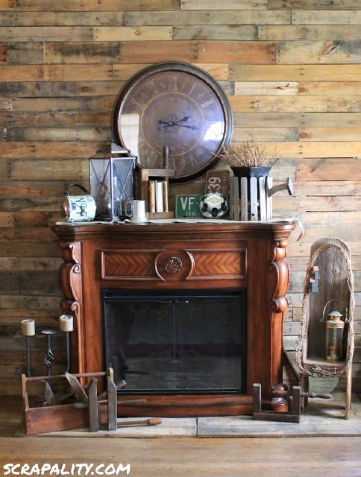 Illustration de l'article : 24 idées de réalisations à base de palettes juste pour votre salon!