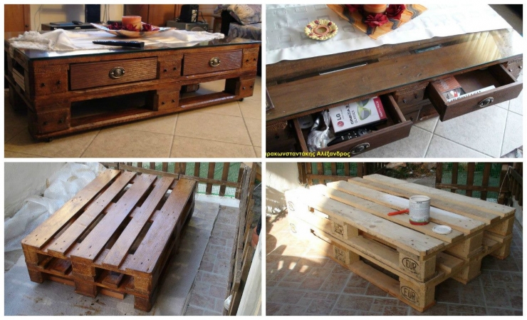 Illustration de l'article : 24 idées de réalisations à base de palettes juste pour votre salon!